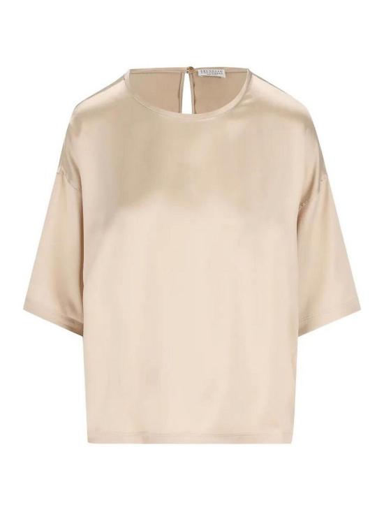 26SS 브루넬로 쿠치넬리 블라우스 M0C59DZ310C9643 Beige