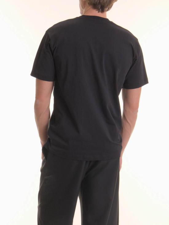 26SS 모스키노 반팔 티셔츠 72252411555 BLACK - MOSCHINO