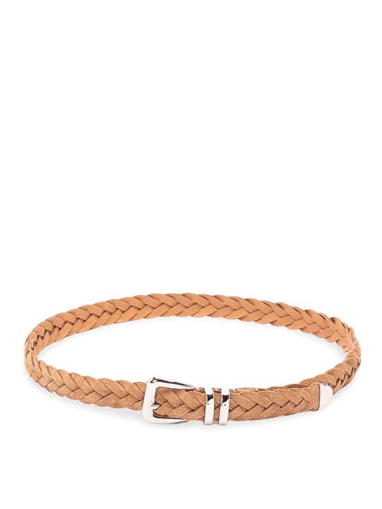26FW 브루넬로 쿠치넬리 가죽 벨트 MAURP253C7962 Brown