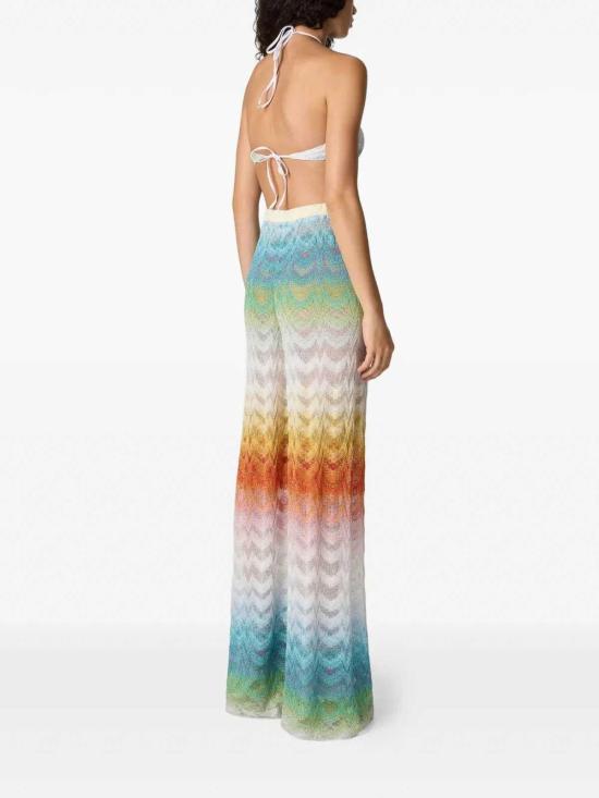 26SS 미소니 팔라초 팬츠 29MC25SI01BR014HSM9X1 Multicolour - MISSONI