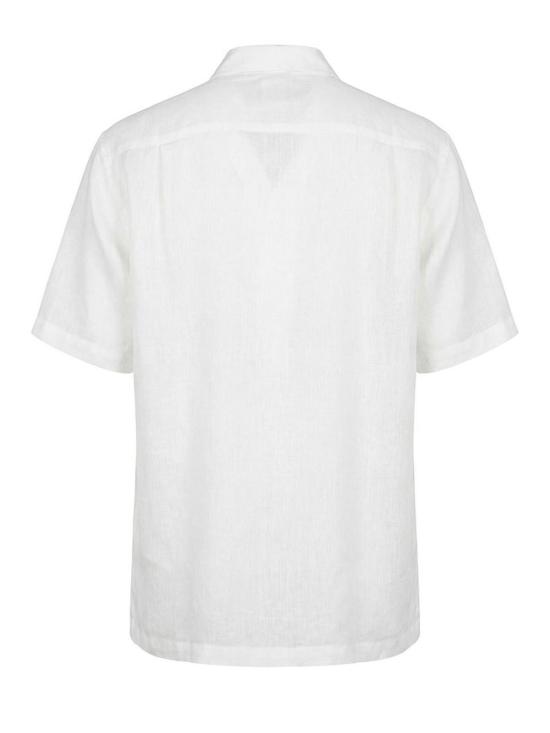 26SS 120 리노 반팔 셔츠 33ALIM19L30000115000050 White - 120 LINO