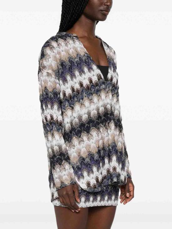 26SS 미소니 긴팔 티셔츠 29DS26SJ01BR015JS72RA Multicolour - MISSONI
