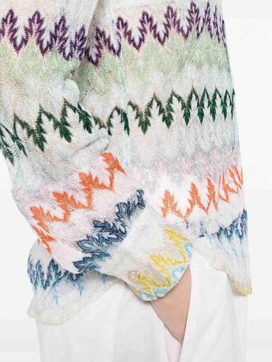 25FW 미소니 셔츠 29DS26SJ0OBR015IS30G5 Multicolour - MISSONI