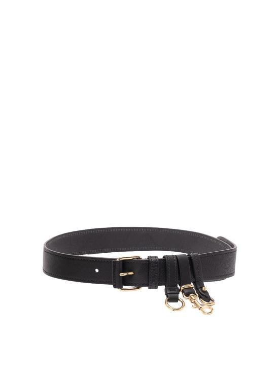 26SS 미우미우 레더 밸트 5CC7202G7UF0002 Black