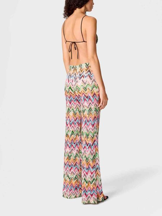 26SS 미소니 팔라초 팬츠 29MC23SI01BJ00QLSM9Z9 Multicolour - MISSONI