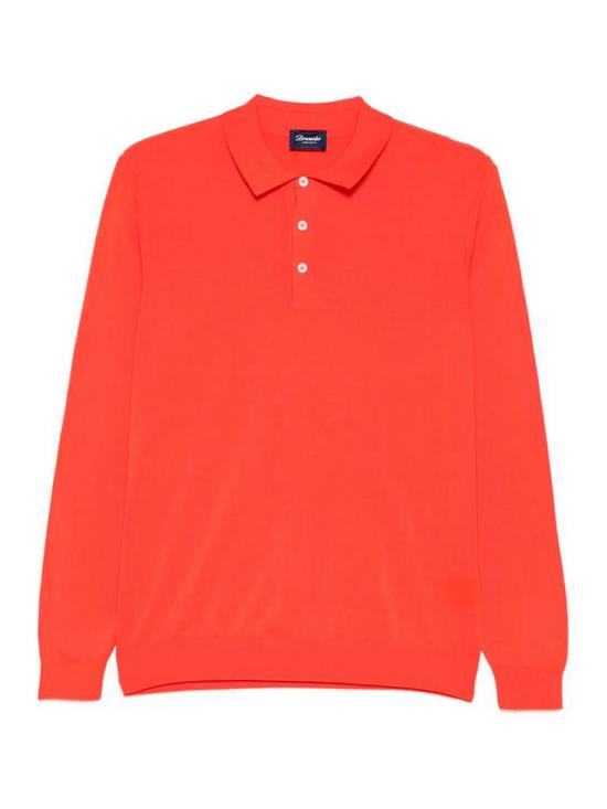 25FW 드루모어 폴로 티셔츠 D0GN214L292 Orange