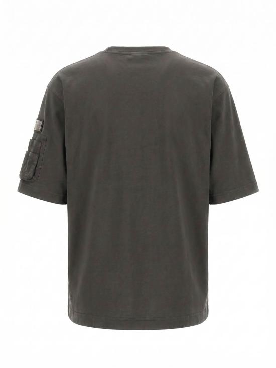 26SS 돌체앤가바나 반팔 티셔츠 G8TF5TG7PPRN0000 BLACK - DOLCE & GABBANA