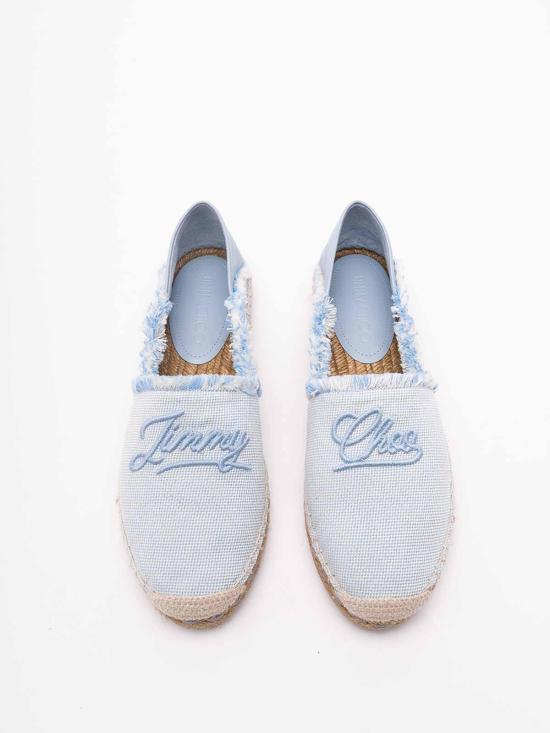 26SS 지미추 로퍼 AVIFLATEIKRIVIERA Blue - JIMMY CHOO