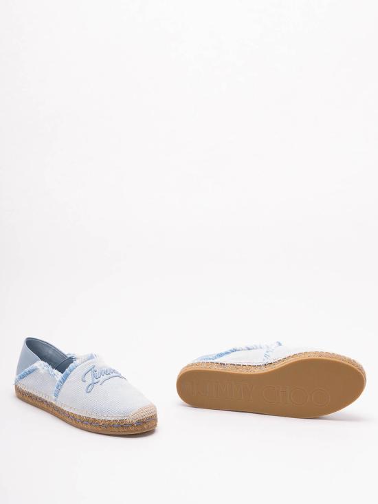 26SS 지미추 로퍼 AVIFLATEIKRIVIERA Blue - JIMMY CHOO