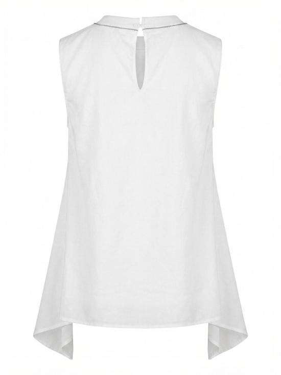 25FW 페세리코 반팔 티셔츠 S08705J0L100070001 White - PESERICO