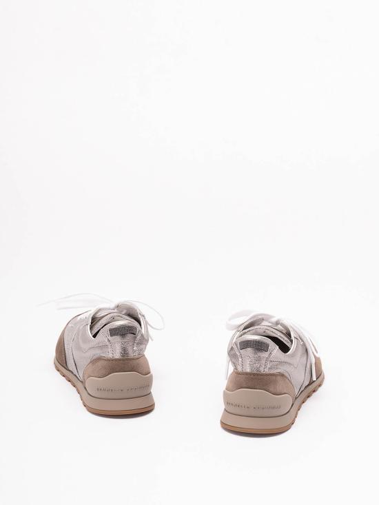 26FW 브루넬로 쿠치넬리 스니커즈 MZFAG3325C8755 Light Brown - BRUNELLO CUCINELLI