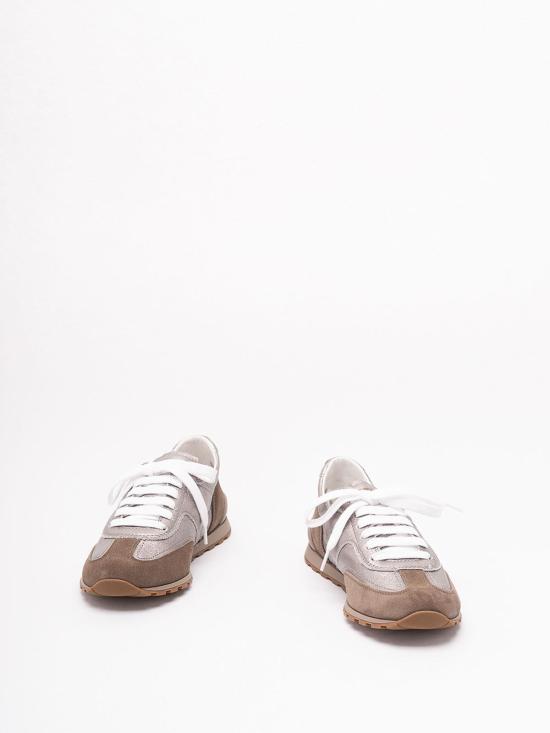 26FW 브루넬로 쿠치넬리 스니커즈 MZFAG3325C8755 Light Brown - BRUNELLO CUCINELLI