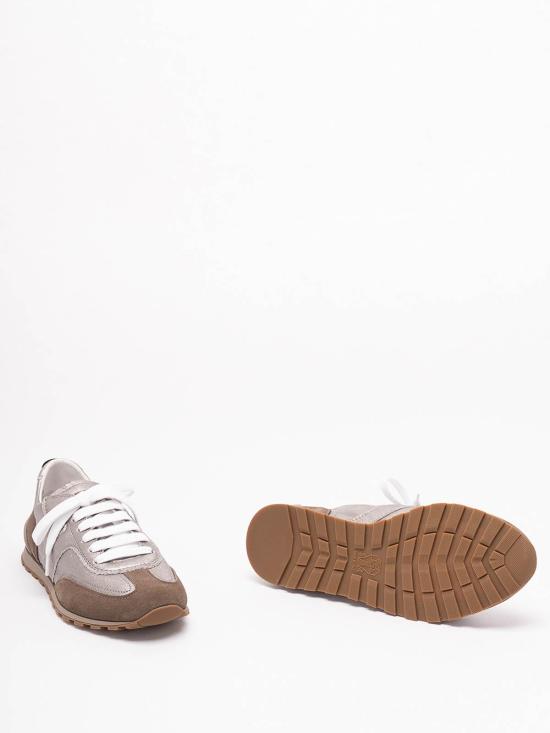 26FW 브루넬로 쿠치넬리 스니커즈 MZFAG3325C8755 Light Brown - BRUNELLO CUCINELLI