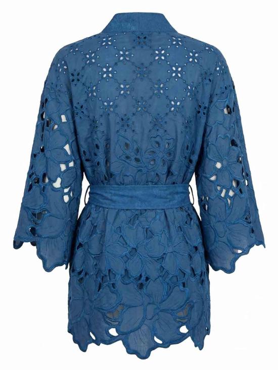 26SS 에르마노 설비노 숏 원피스 D484Q608QYD64044 Blue - ERMANNO SCERVINO