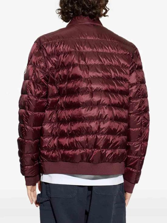 25FW 몽클레어 가죽 자켓 0911A00008597XQ460 Red - MONCLER