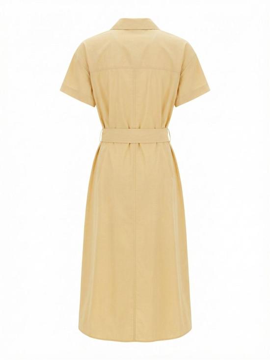 25FW 파트리지아페페 미디 스커트 2A3067A9B9B886 Camel - PATRIZIA PEPE