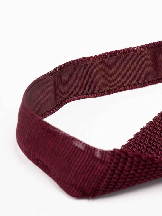 26FW 브루넬로 쿠치넬리 넥타이 MM8880018C5013 Burgundy - BRUNELLO CUCINELLI
