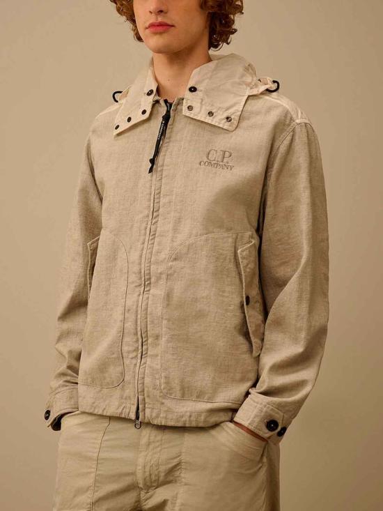 26SS 씨피 컴퍼니 자켓 20CMOW199A110599M904 Light Grey - C.P. COMPANY