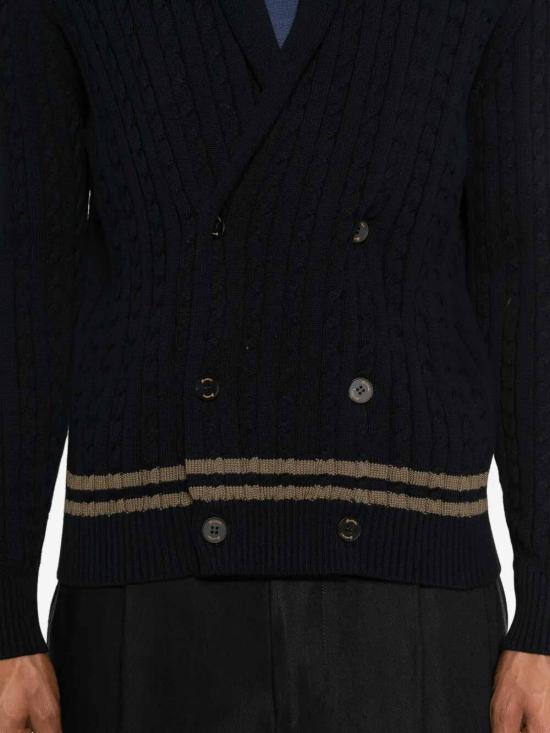 26SS 드루모어 가디건 D8Z461TPS003 Dark Green - DRUMOHR