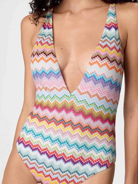 26SS 미소니 원피스 수영복 29MC22SP03BR014FSM9WV Multicolour - MISSONI