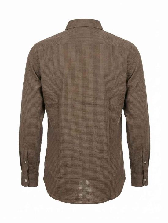 26SS 싸쿠스 긴팔 셔츠 ACT422ML21616009 Brown - XACUS
