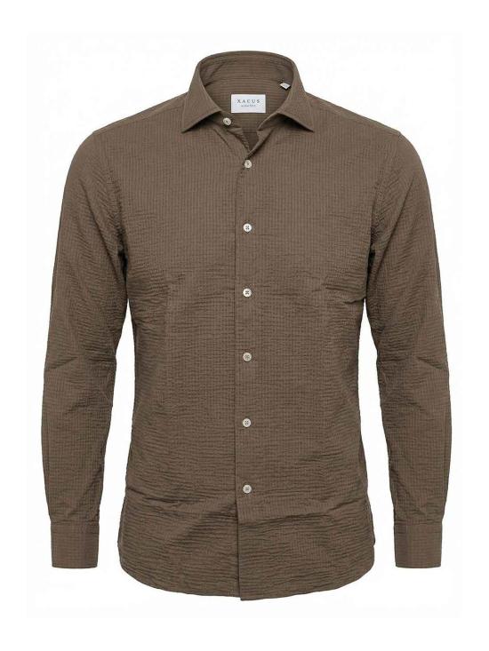 26SS 싸쿠스 긴팔 셔츠 ACT422ML21616009 Brown