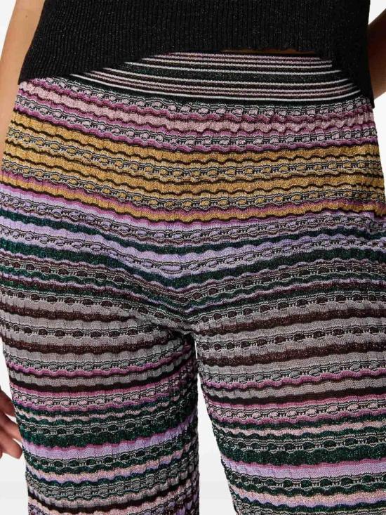 26SS 미소니 팔라초 팬츠 29DS25WI0JBK01CELM04G Light Yellow - MISSONI