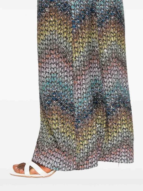 26SS 미소니 팔라초 팬츠 29DS26SI0GBC0065SMSNS Blue - MISSONI