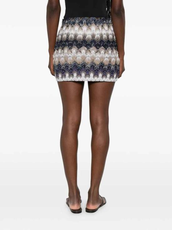 26SS 미소니 숏 스커트 29DS26SH1UBR015JS72RA Multicolour - MISSONI