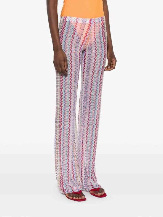 26SS 미소니 팔라초 팬츠 29MC23SI01BJ00Q0SM9Z7 Multicolour - MISSONI