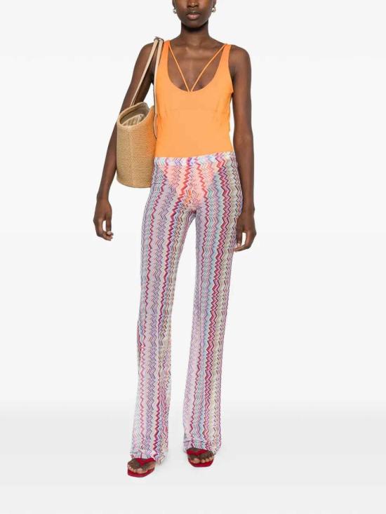 26SS 미소니 팔라초 팬츠 29MC23SI01BJ00Q0SM9Z7 Multicolour - MISSONI