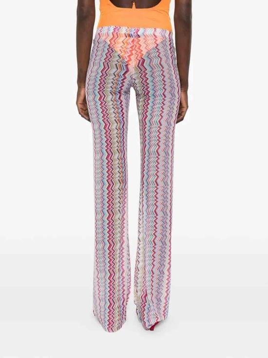26SS 미소니 팔라초 팬츠 29MC23SI01BJ00Q0SM9Z7 Multicolour - MISSONI
