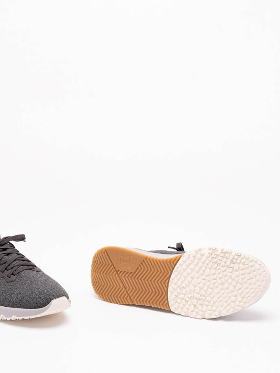 26FW 브루넬로 쿠치넬리 코튼 니트 세미 폴리쉬드 카프스킨 러너 MZUPMBO252CAQ26 Grey - BRUNELLO CUCINELLI