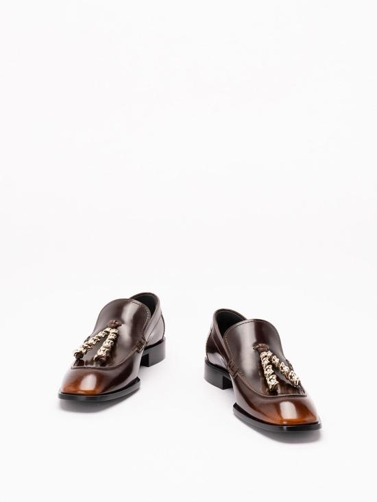 26SS 로에베 엣지 레더 로퍼 L814379X693100 Brown - LOEWE