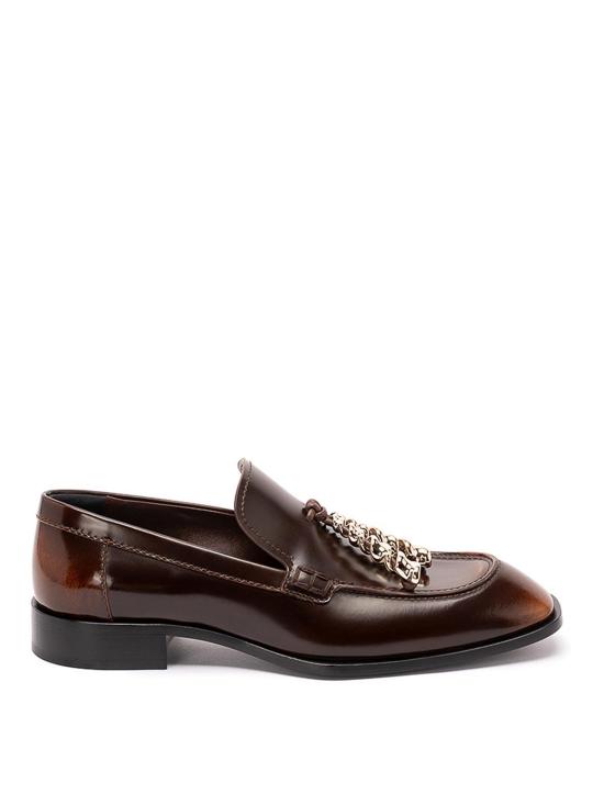 26SS 로에베 엣지 레더 로퍼 L814379X693100 Brown