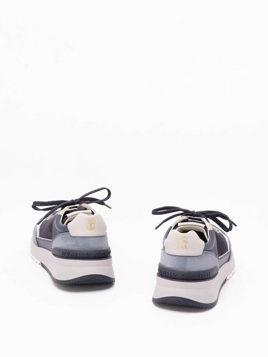 26FW 브루넬로 쿠치넬리 스니커즈 MZUSNEO355CVV29 Black - BRUNELLO CUCINELLI