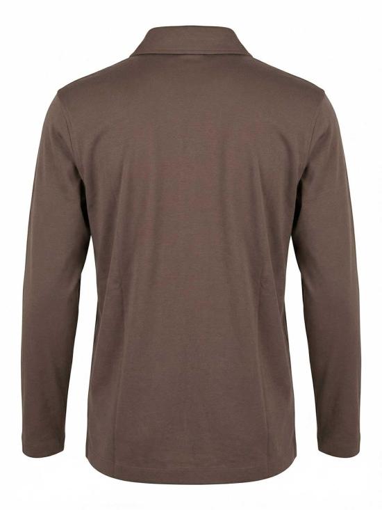 25FW 에르노 폴로 티셔츠 CM000028U520598800 Dark Brown - HERNO