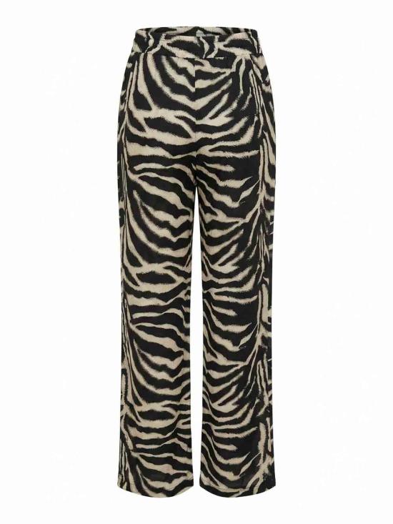 26SS 에르마노 설비노 팔라초 팬츠 D484P700YAJS4800 Animal Print - ERMANNO SCERVINO