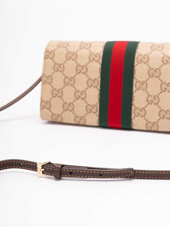 26FW 구찌 웹스몰 파우치 A002KMFAF8R8547 Red - GUCCI