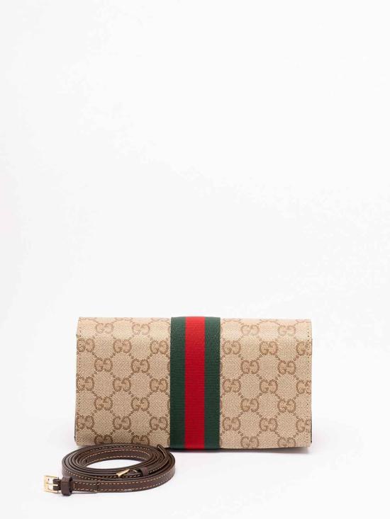 26FW 구찌 웹스몰 파우치 A002KMFAF8R8547 Red - GUCCI