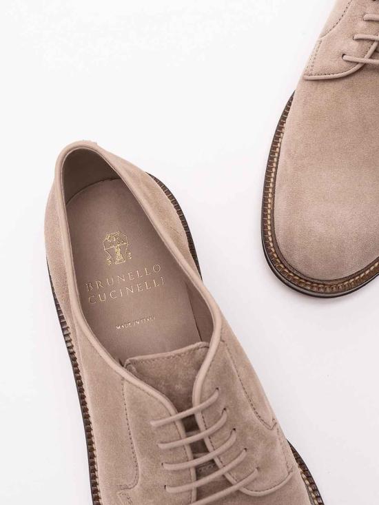25FW 브루넬로 쿠치넬리 로퍼 MZUPAIT654C4298 Grey - BRUNELLO CUCINELLI