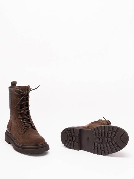 26FW 브루넬로 쿠치넬리 부츠 MZSFG3308C9885 BROWN - BRUNELLO CUCINELLI