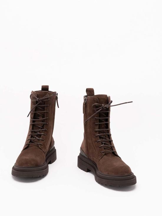 26FW 브루넬로 쿠치넬리 부츠 MZSFG3308C9885 BROWN - BRUNELLO CUCINELLI