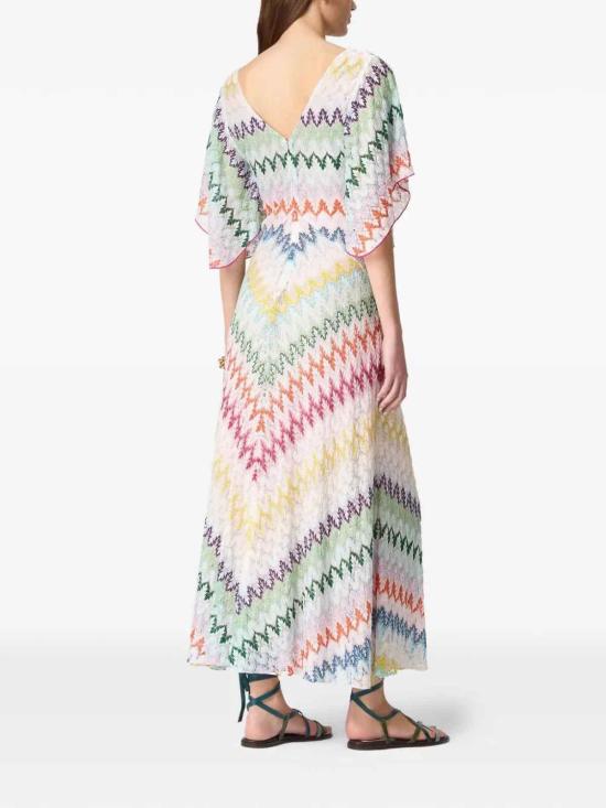 25FW 미소니 미디 스커트 29DS26SG3KBR015IS30G5 White - MISSONI
