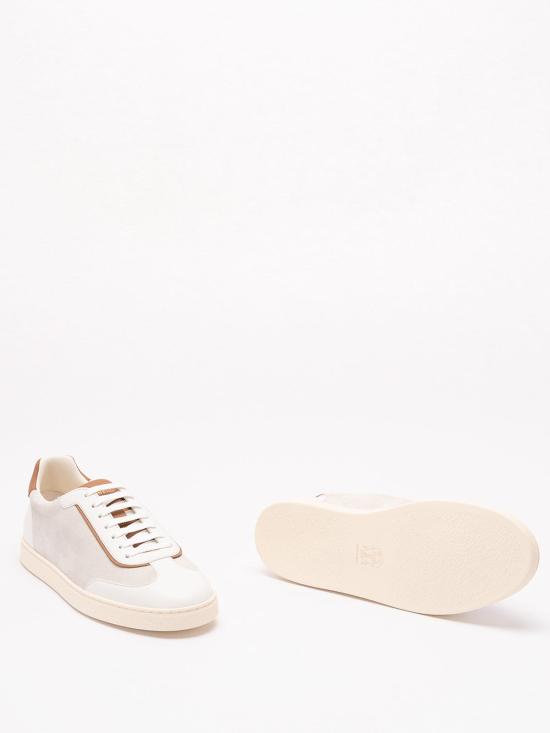 26FW 브루넬로 쿠치넬리 스니커즈 MZULDGJ336CEH67 White - BRUNELLO CUCINELLI
