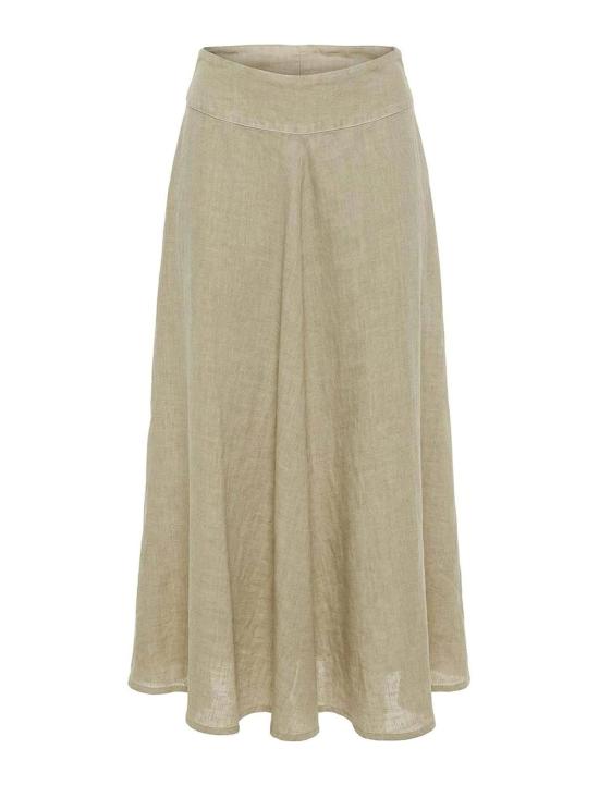 25FW 120 리노 롱 스커트 33ALIW59AF000B317000901 Beige