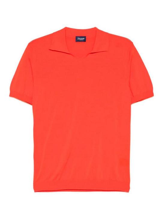 25FW 드루모어 폴로 티셔츠 D0GN146L292 Orange