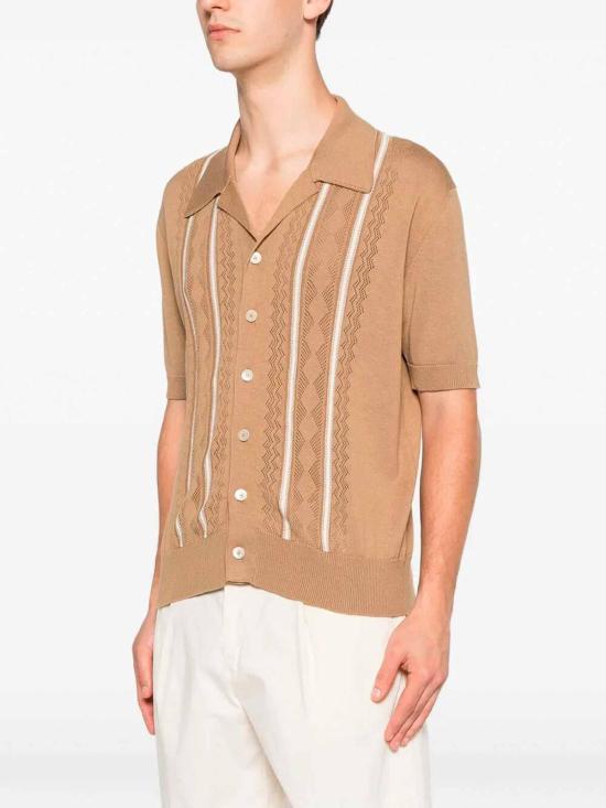 26SS 피아젠차 반팔 셔츠 M1120017001120 White - PIACENZA 1733