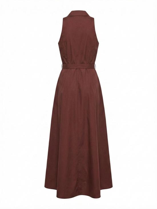 25FW 파트리지아페페 미디 스커트 2A3006A9B9B885 Light Brown - PATRIZIA PEPE