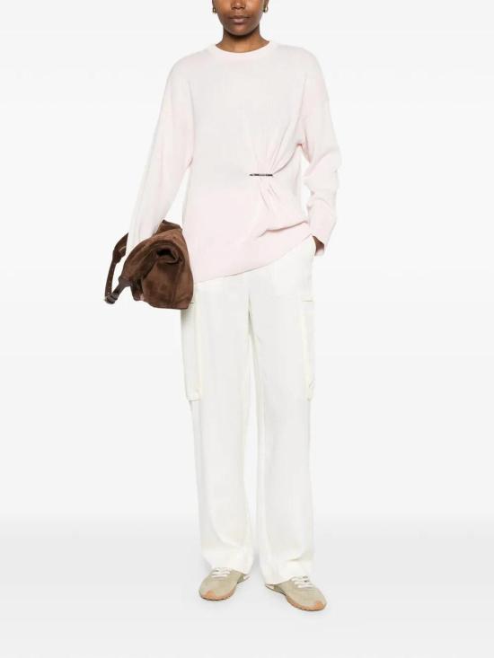 26SS 트윈셋 스트레이트 팬츠 261TP253400282 Cream - TWINSET